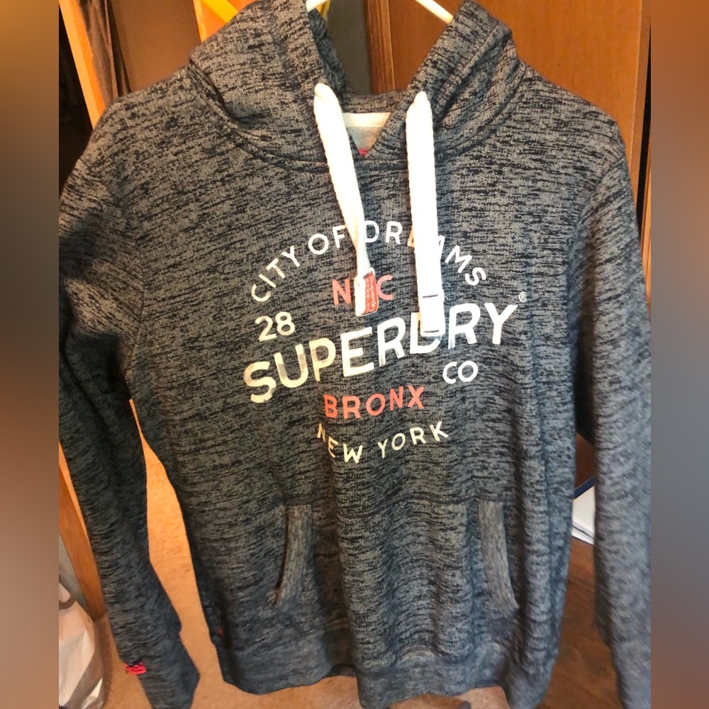 Super dry hoodie XL gray